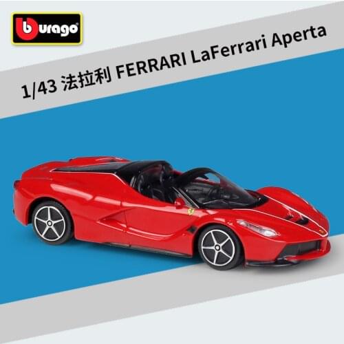 Bburago 1: 43 Ferrari LaFerrari Aperta alloy car model Collection Gift Decoration toy