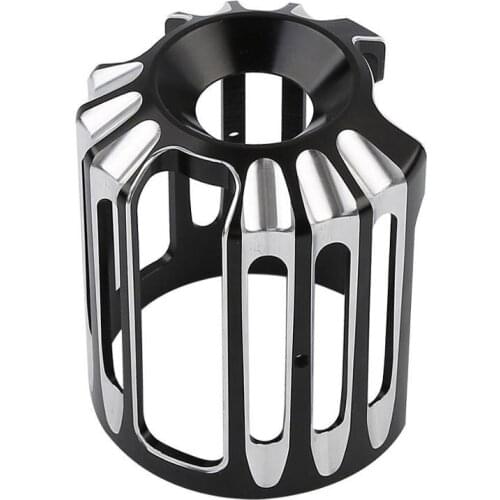Motorcycle Black CNC Cut Oil Filter Cover For Harley Electra Glide Softail FLHR Road Glide Touring XL883 1200