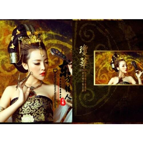 Qionghua 2014 New Costume Photography Sexy Costume Dunhuang Feitian Flying Fairy Stage Show Costume