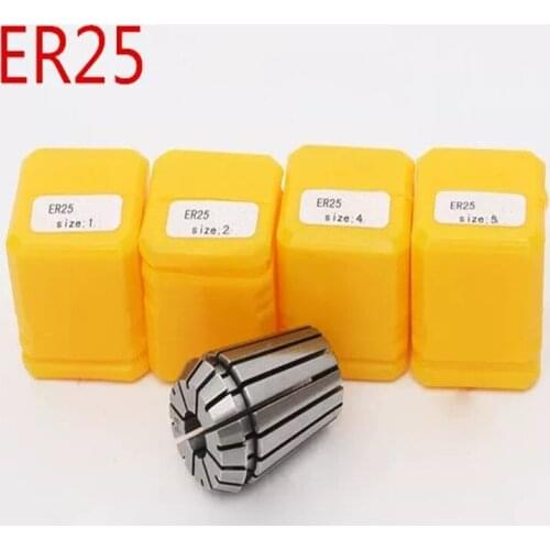 ER25 ER25-2/-3/-4/-5/6/7/8/9/10/11/12/13/14/15 Chuck tool for milling CNC engraving machine motor shaft milling machine ER25