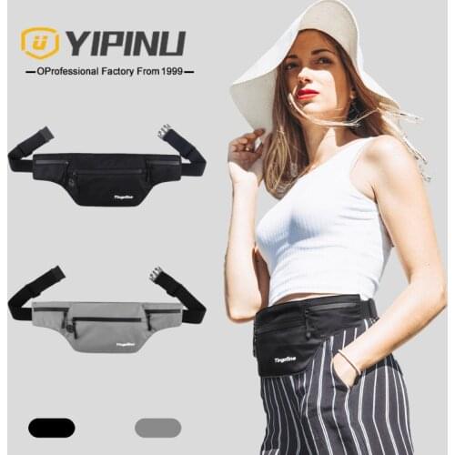 YIPINU Waist bag with RFID Blocking - Waterproof Travel Wallet for Men and Women, Peace Of Mind when Traveling