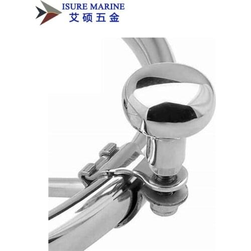 Stainless Steel Steering Wheel Spinner Heavy Duty Car Truck Marine Boat Handle Suicide Power Knob