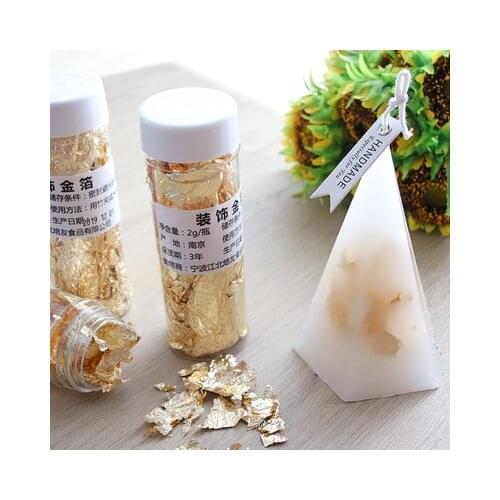Candle Gold Foil INS hot for Candle Molds Silicone Mold Aromatherapy Soap Mould using For Candle Making Decoration