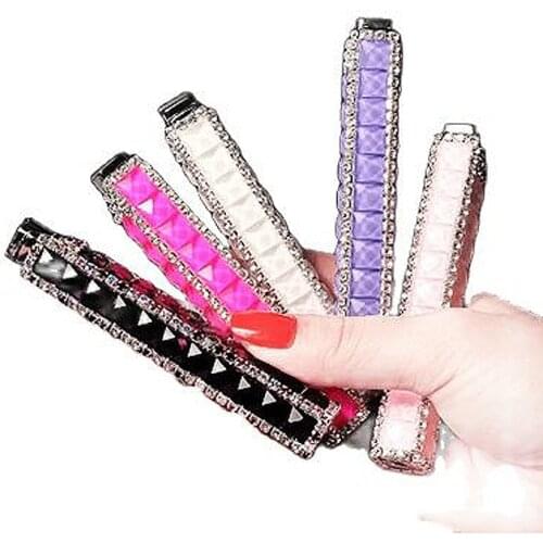Slim Diamond WomenS Lipstick Lighter Rechargeable Butane Gas Lighter Gift