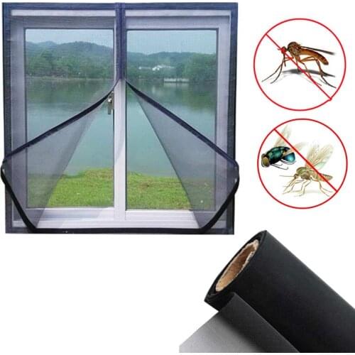 200cm*150cm/130cm*150cm DIY Flyscreen Curtain Insect Fly Mosquito Bug Window Mesh Screen NW