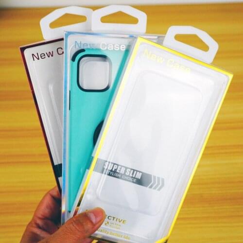 500Pcs/Lot Universal Mobile Phone Shell PVC Package Box Retail Packaging Box For Mobile Phone Shell Iphone Mini 12 Pro Max Case