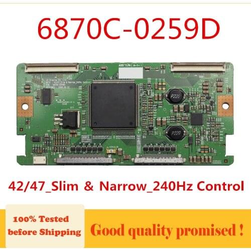 6870C-0259D 42/47_Slim&Narrow_240Hz Control T-CON BOARD for LG TV 47SL80YD-CA screen LC470WUD (SB) (M4)...etc. Replacement Board