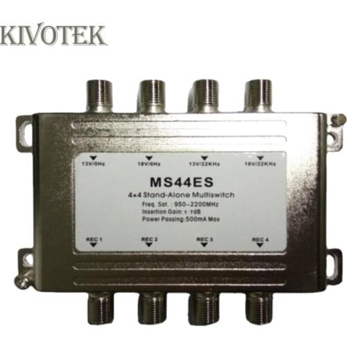 4x4 Stand-Alone Multiswitch Satellite Signal SAT Switcher LNB Receiver Adapter Multi Switch satellite signal switch for STB HDTV