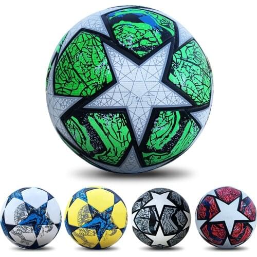 Europ Soccer Ball Sport Football Professional Size 5 Ball PU Seamless Goal Team Match Soccer Training Balls League Balls