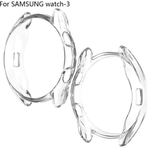 Cover For Samsung Galaxy Watch3 41mm 45mm Bumper Soft TPU Protective Shell Case Smart Watch Accessories For Galaxy Watch 3