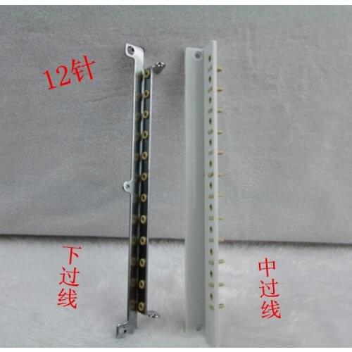 Computer Embroidery Machine Parts 12 Needle Upper Thread Through Lower Under The Line