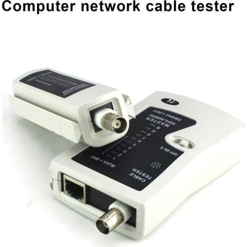 NST-YG468B Diagnostic Tool Portable LAN Network Cable Wire RJ45 BNC Network Cable Tester Detector Networking Remote Test