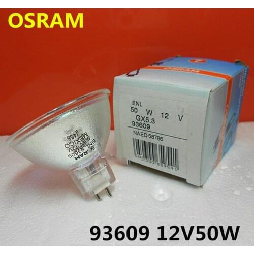 For OSRAM ENL 93609 12V 50W Bulb,NAED 58786,12V50W GX5.3 Halogen Lamp,Fiber Optic Projector Dental Display Light