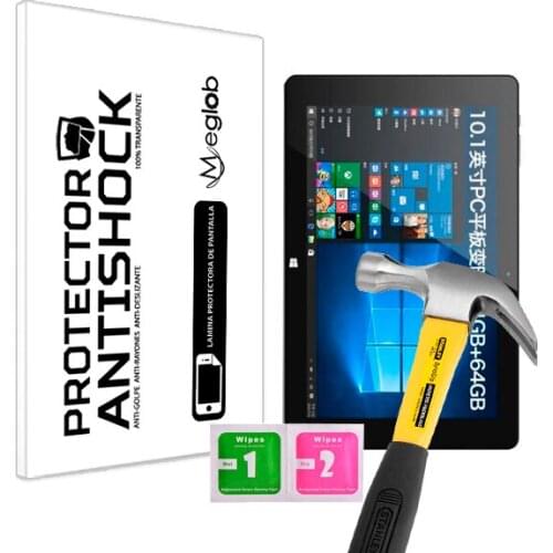 Screen protector Anti-Shock Anti-scratch Anti-Shatter compatible with Tablet Cube iWork 10 Ultimate