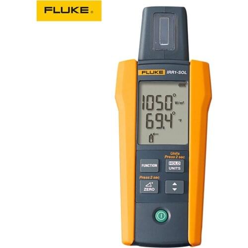 Fluke IRR1-SOL Solar Irradiance Meter Measure And Check The Performance Of Solar Panels And Photovoltaic Systems Illuminometer