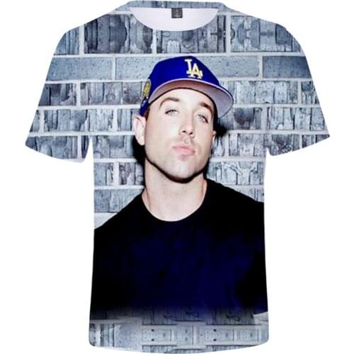 Harajuku style Mike Stud 3D Harajuku Womens summer Tshirt 3D Short Sleeve Tops T-Shirt