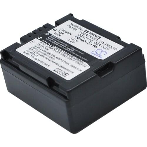 Cameron Sino Camera Replacement Li-ion Battery 750mAh For CGA-DU06 Siemens DR-M50B, NV-GS10, NV Free Tools
