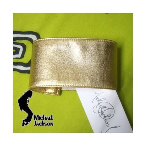 MJ Michael Jackson Classic Golden Armband For Preformance Collection