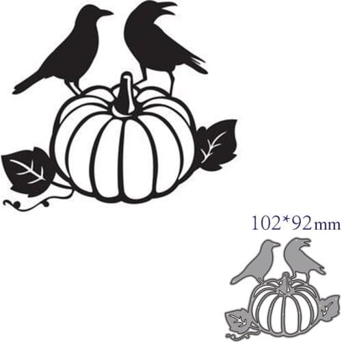 Metal cutting dies cut die mold Halloween pumpkin decoration Scrapbook paper craft knife mould blade punch stencils dies