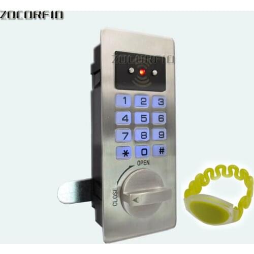 Metal 125KHZ EM card cabinet locks Digital Electronic Password keypad number Cabinet Code locks