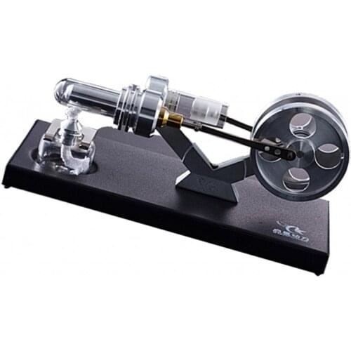 Stainless Steel Stirling Engine Motor Model Educational Steam Power Toy Kits DIY