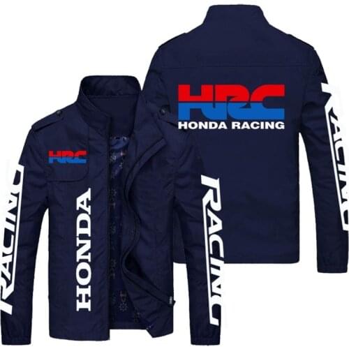 New high quality vehicle spring and autumn mens Knight jacket, leisure fashion slim, motorcycle,work jacket Honda logo jacket