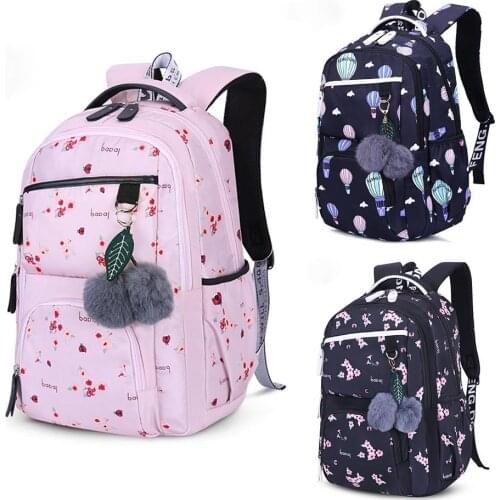 New School Backpack Bag Waterproof Large Capacity Lightweight Laptop Bags For Teen Girls Students Backpacks Rucksack Schoolbag