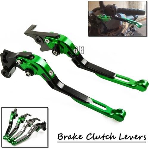 Motorcycle CNC Brake Clutch Levers For Kawasaki Z650 VERSYS 650cc NINJA650R ER6F Adjustable Folding Extenadable Z NINJA 650 R