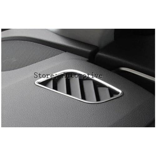 ABS Plastic Interior Upper Air AC Vent Cover Trim For Audi A4 Sedan 2016 2017 B9