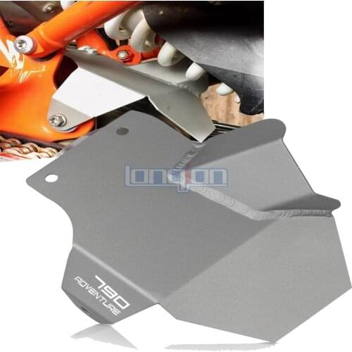 Motorcycle CNC Exhaust pipe protection cover Shock heat shield Heat dhield For 790 890 ADVENTURE 790 ADV R S 2018 2019 2020 2021