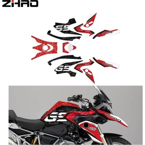 Body decoration protection sticker motorcycle reflective decal for BMW R1200GS R1200 GS LC 2014-2018 2015 2016 2017