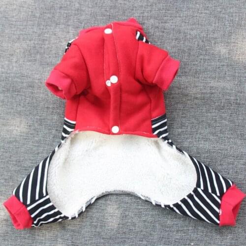 Winter Pet Dog Clothes Jumpsuit Coat Jacket Warm Dog Clothing Garment Chihuahua Yorkie Poodle Pomeranian Schnauzer Puppy Costume