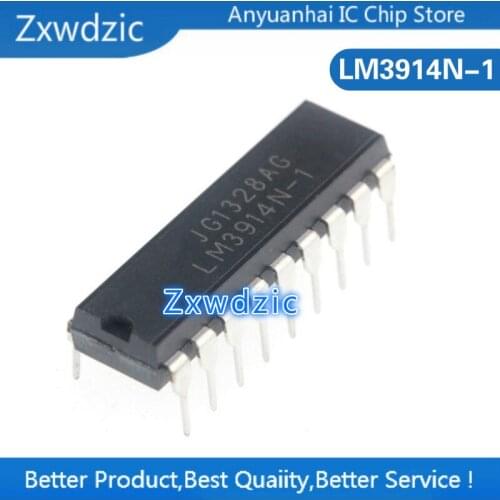 10PCS LM3914N-1 DIP18 LM3914-1 DIP LM3914N new and original IC