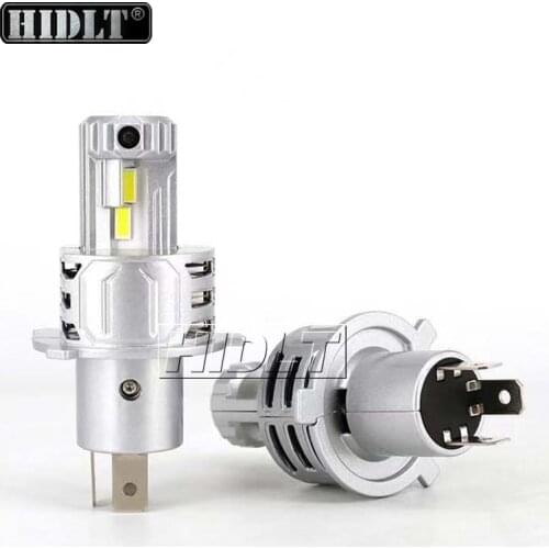 HIDLT 2PCS High Bright M5P LED Headlight 90W 16000LM 6000K White Mini Size H4 H7 H11 9005 Car LED Headlamp Bulb For Automotive