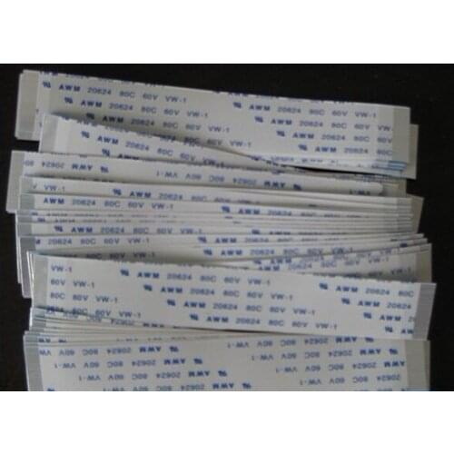 Free shipping 20pcs FFC Cable 1.0pitch 30pin 100mm A Type Flexible Flat Cable AWM 20624 80C 60V VW-1 POWER RIBBON ROHS