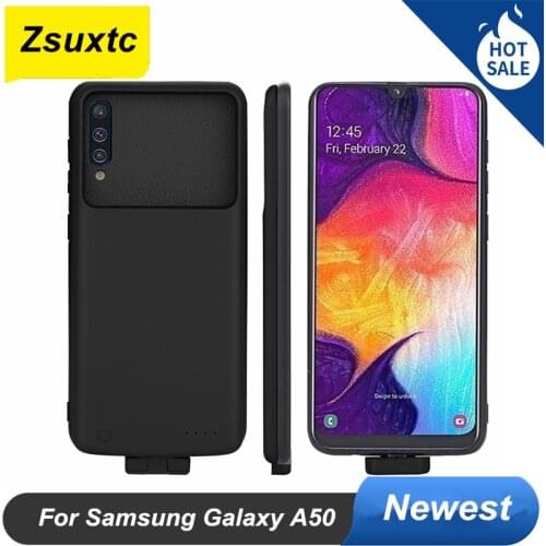 Araceli For Samsung Galaxy A50 Battery Case Backup 5000 Mah Charger Case Cover Smart Power Bank For Samsung A50 Battery Case
