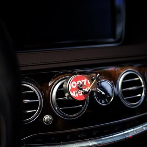 50LC Aromatherapy Diffuser for Car Air Diffusers Freshener Retro Record Player Car Decor