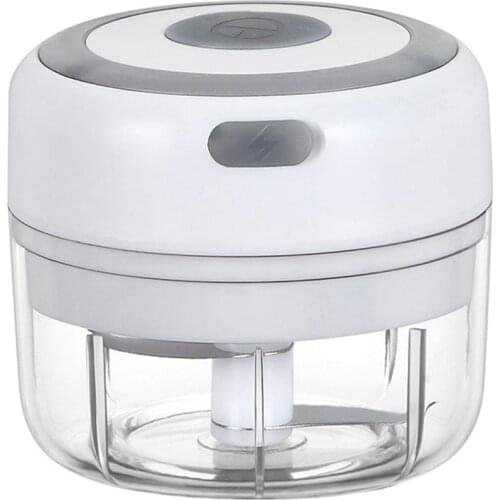 Electric Garlic Masher Multifunction Kitchen Accessories Press Vegetables Crusher For Ginger Chili Spice Cooking Slicer Tool 1pc