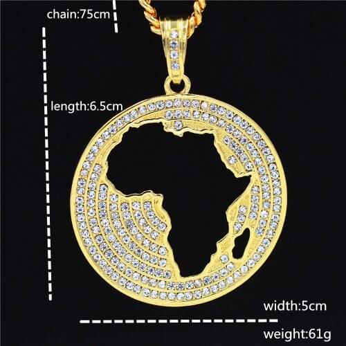2021 Men Hip hop iced out bling pendant necklaces High quality male Hiphop necklace Charm jewelry gifts