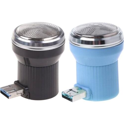 Creative Electric Shaver Mini Portable Plug In Travel Beard Trimmer Razor Mini USB Cell Phone Razor Trimmer Shaver