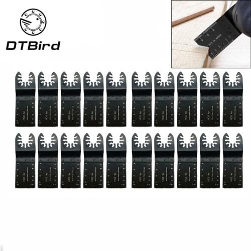 20pcs Multi-Function Bi-metal Precision Saw Blade Oscillating Multitool Saw Blade for Renovator Power Cutting Multimaster Tools