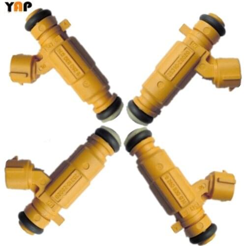 NEW Fuel Injector (4) FOR Hyundai Santa Fe Tucson Elantra 2.0L 2.7L 3.3L L4 V6 35310-2B020 9260930074 2001-2009