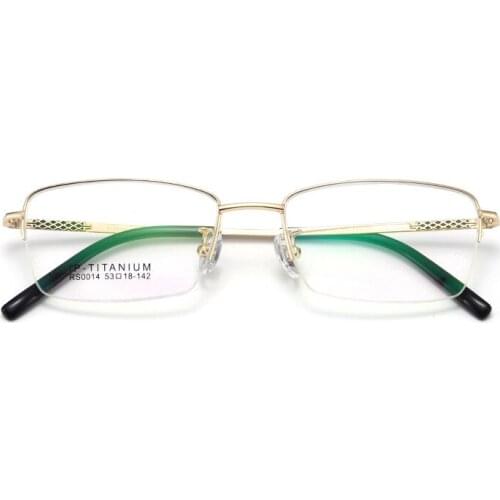 Viodream Super Light Business Men Simple Optical Glasses Frame Pure Titanium Prescription Glasses Oculos De Grau Masculino