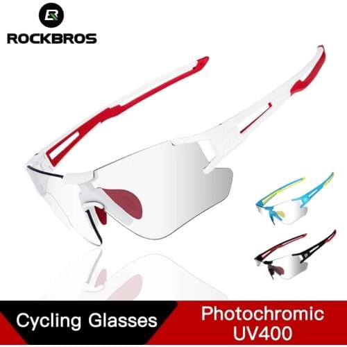 Sports Photochromic Bicycle Glasses MTB Road Cycling Glasses For Men Women Eyewear Goggles