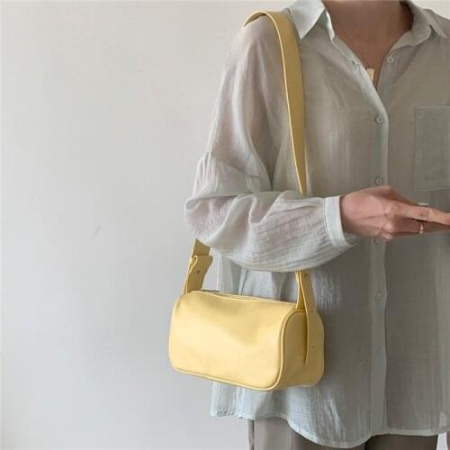 Macaron Shoulder Bags Casual Purses and Handbags 2021 New Underarm Womens Bag Cheap Shopper Women Wallet Japan and South Korea