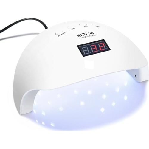NOQ SUN 5S 48W Nail Dryer For Manicure 30leds UV LED Nail Lamp Machine With LCD Display Drying All Types Gel Polish Nail Tools