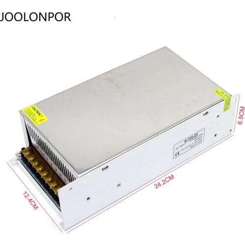 Transformer Power Supply Switch Adapter AC 110V/220V to DC 24V 30A 720W Switich High Power for Lighting