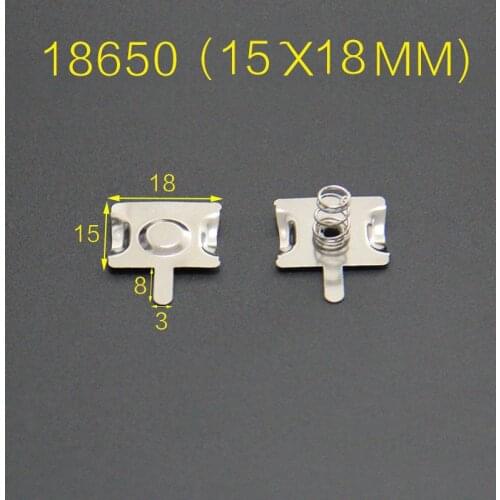 50PCS Customized precision 18650 battery Spring Contacts supplier,Type-S35