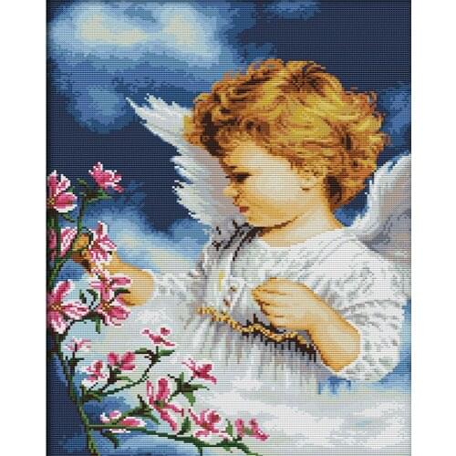 Diamond Painting Full Drill square/round Angel Flowers Mosaic DIY Diamond Painting Cross Stitch Embroidery Home Decor