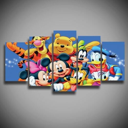 Full Square/Round Diamond Painting Disney animals series 5d Diamond Embroidered Cross Stitch home decor chrismas gift